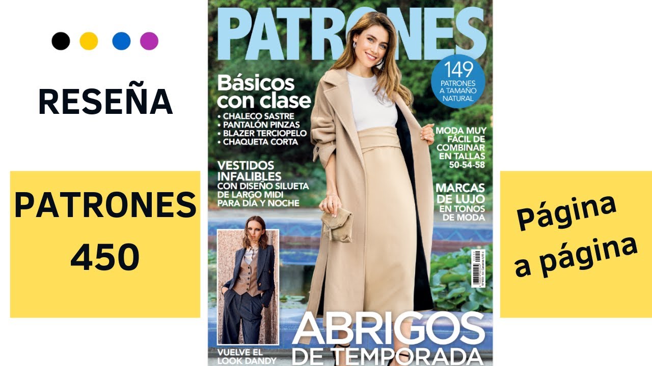 RESE&Ntilde;A REVISTA  Patrones 450