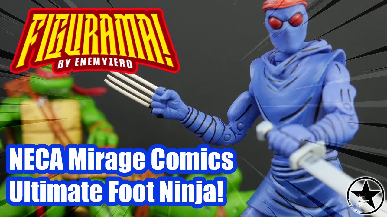 Mirage Comics ULTIMATE Foot Ninja from NECA! - FIGURAMA! by enemyzero
