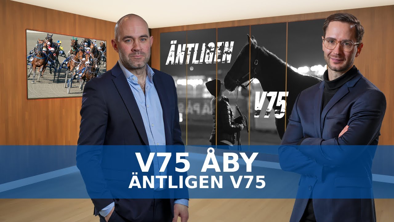 V75 tips &Aring;by | &Auml;ntligen V75 - 