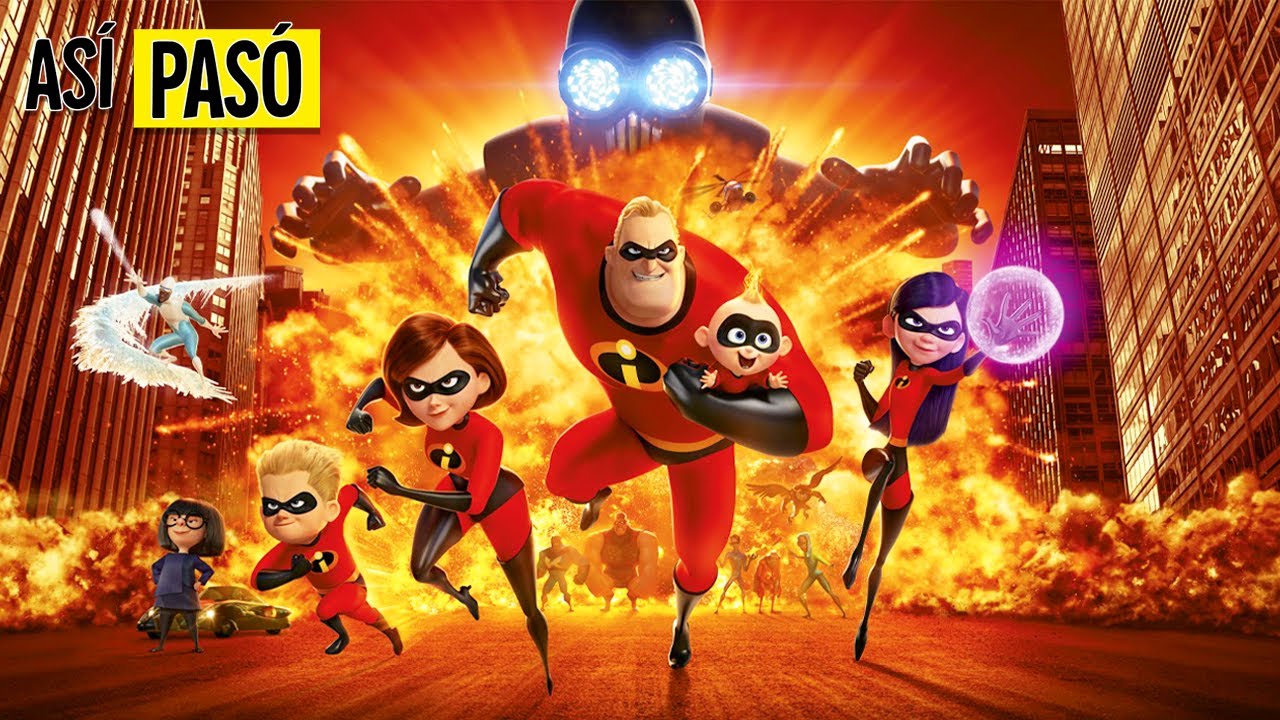 JACK JACK ES  EL MAS PODEROSO!😲| LOS INCREIBLES 2 | RESUMEN EN 15 MINUTOS