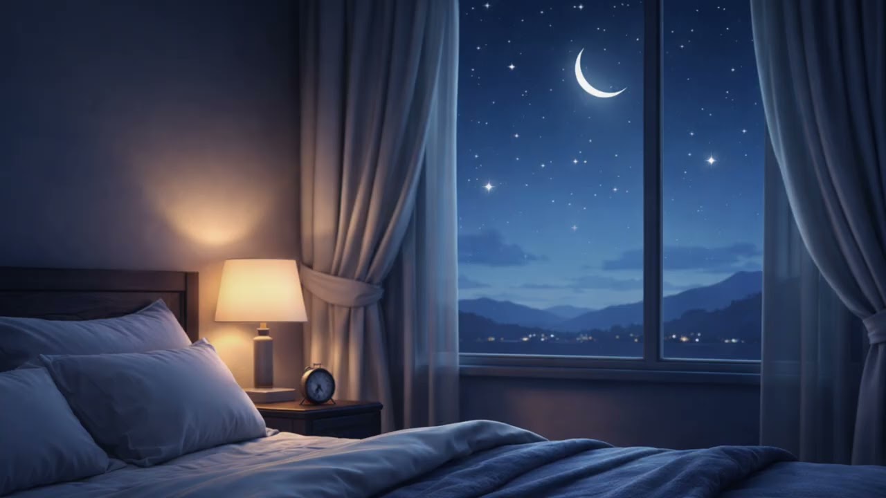 2 Hours Deep Sleep Music 🌙Fall Asleep Fast Relaxing piano & Ambient Sounds 