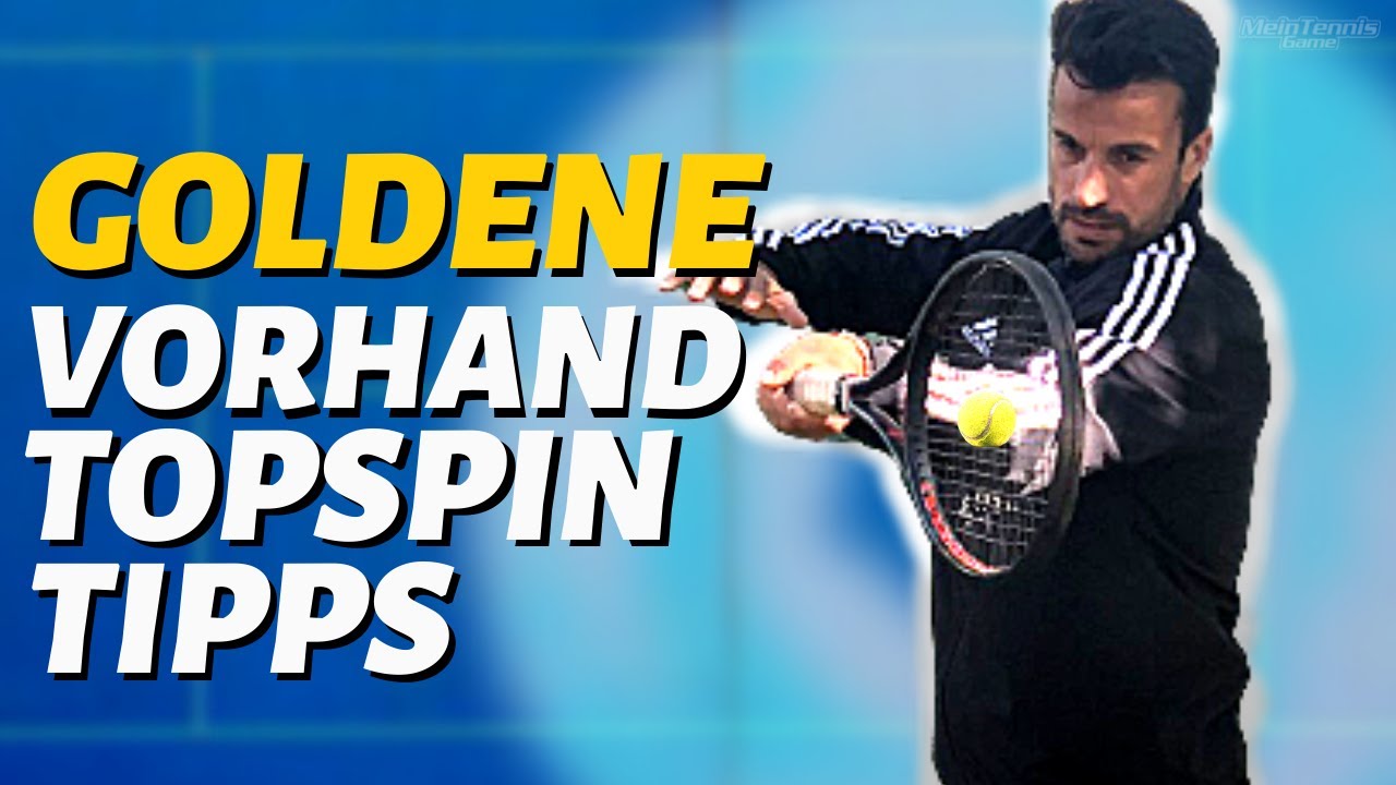 Meine BESTEN VORHAND TOPSPIN TIPPS | MeinTennisGame.de