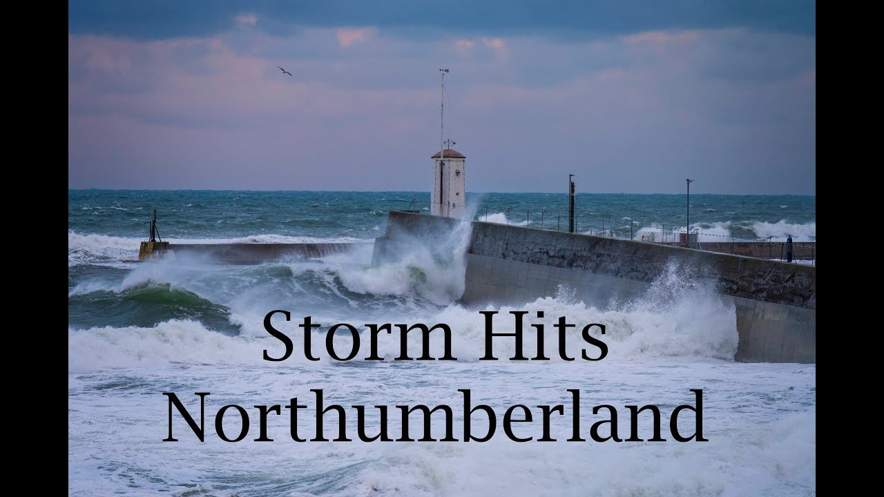 storm hits northumberland