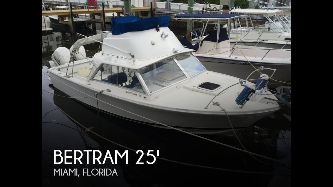 [SOLD] Used 1969 Bertram 25 SF Flybridge in Miami, Florida