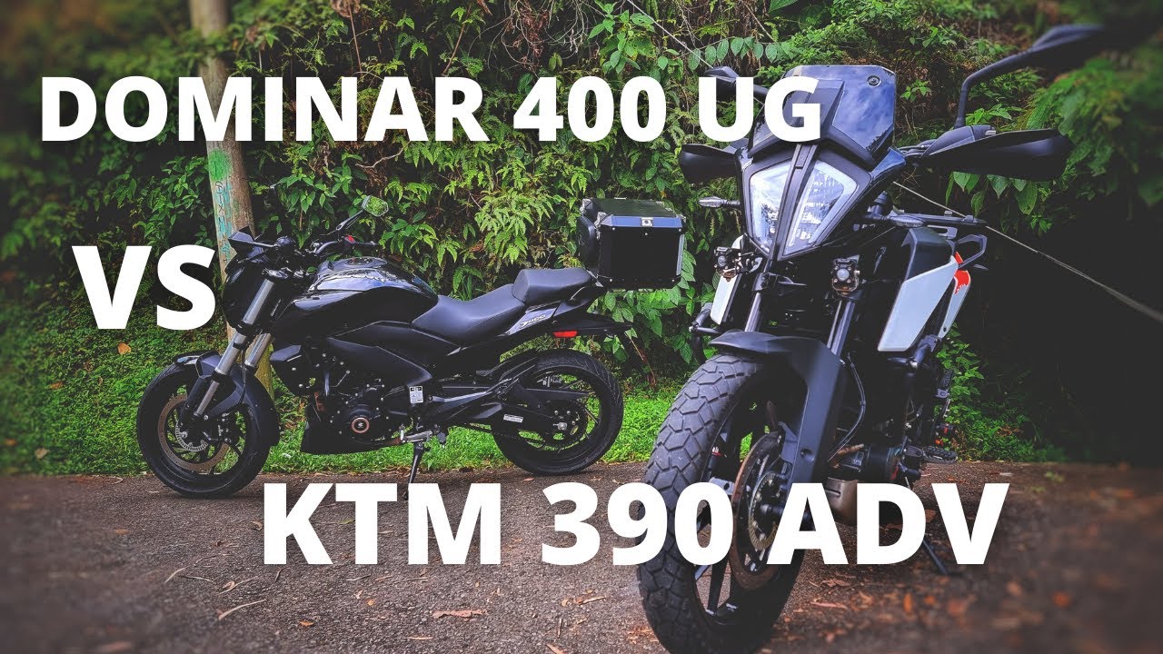 Dominar 400 ug vs KTM 390 adv