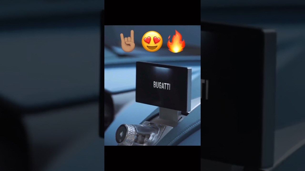 Экран мультимедиа на НОВОМ 1,800 Л.С. BUGATTI TOURBILLON 🥰 #BUGATTI #Tourbillon #v16 #hypercar
