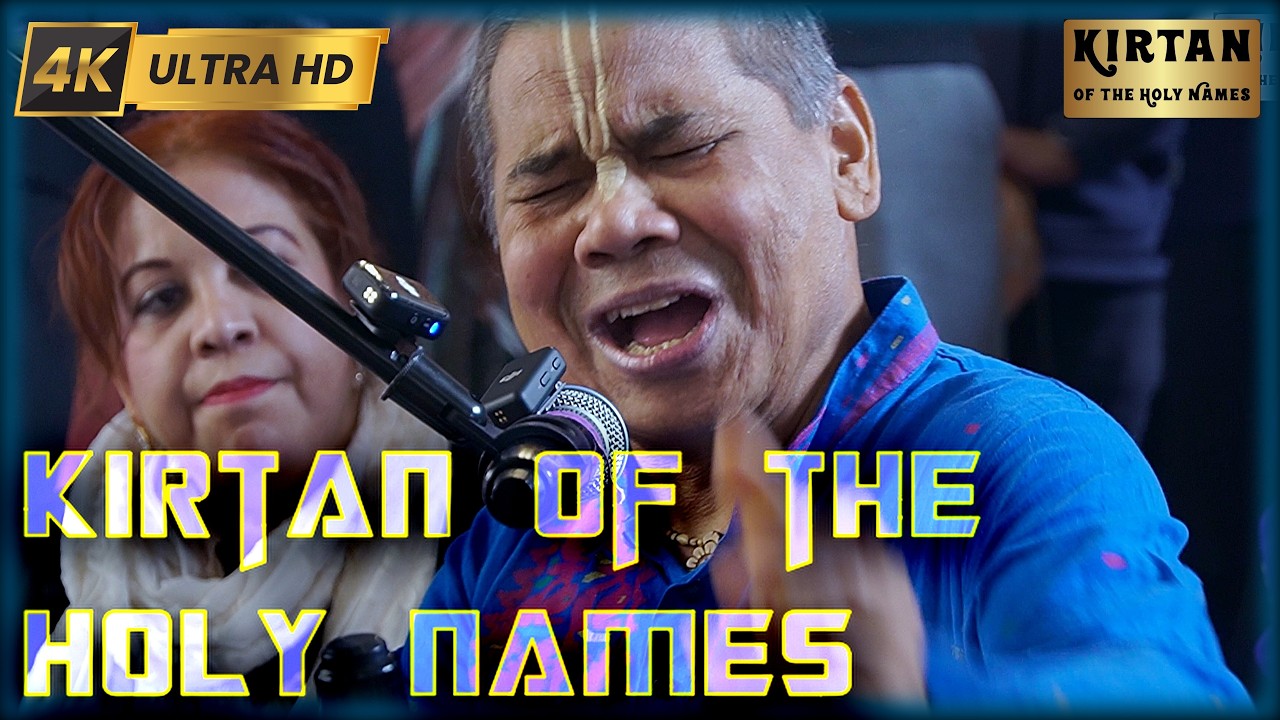 BEST ECSTATIC ISKCON KIRTAN (MUST WATCH) ✨ KIRTAN of the HOLY NAMES✨ HG  Ajamil prabhu