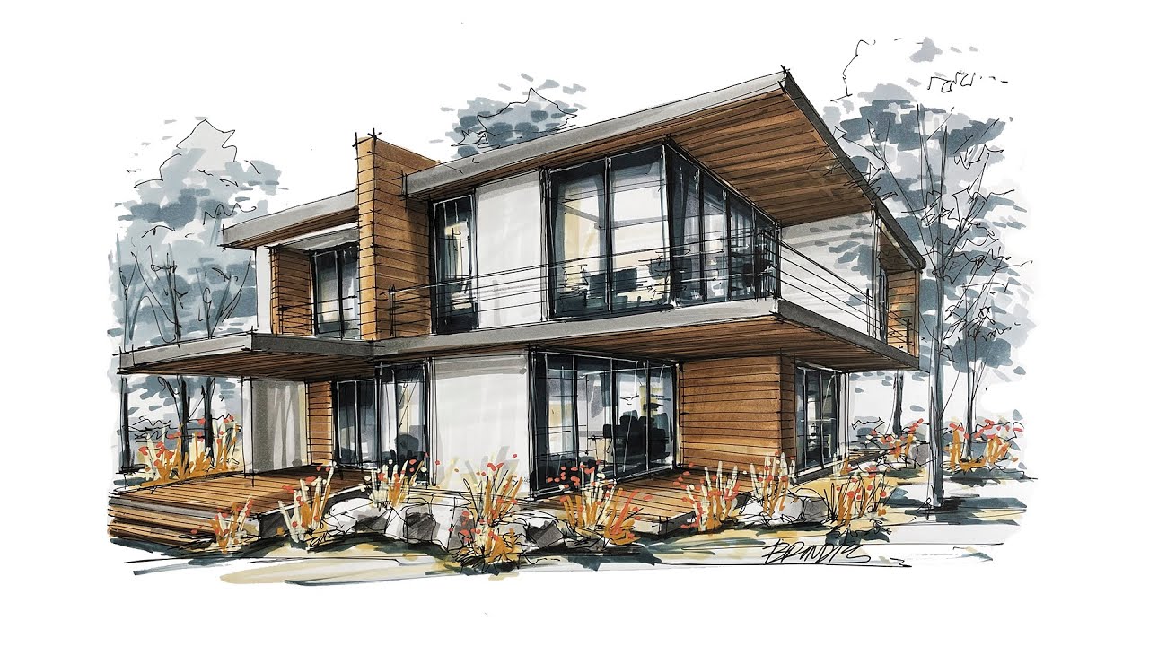 architecture sketch / house 32