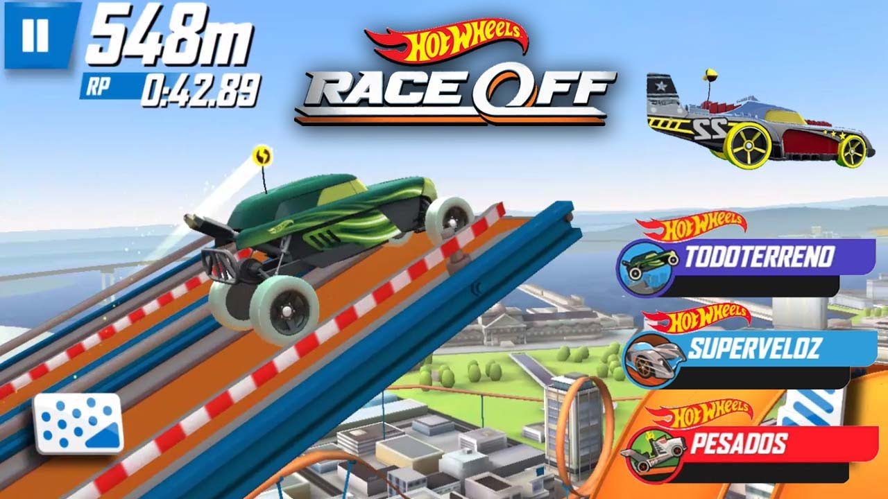 Hot Wheels Race Off: RIP ROP Supercharged, Mountain Muscle Supercharged VS  SuperVeloz