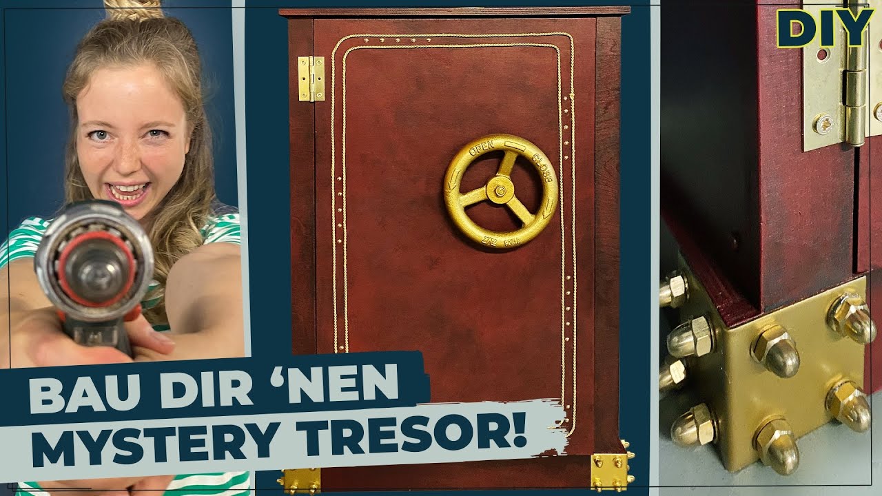 Tresor selber bauen mit @KleinaberHannah | DIY Industrial Schrank