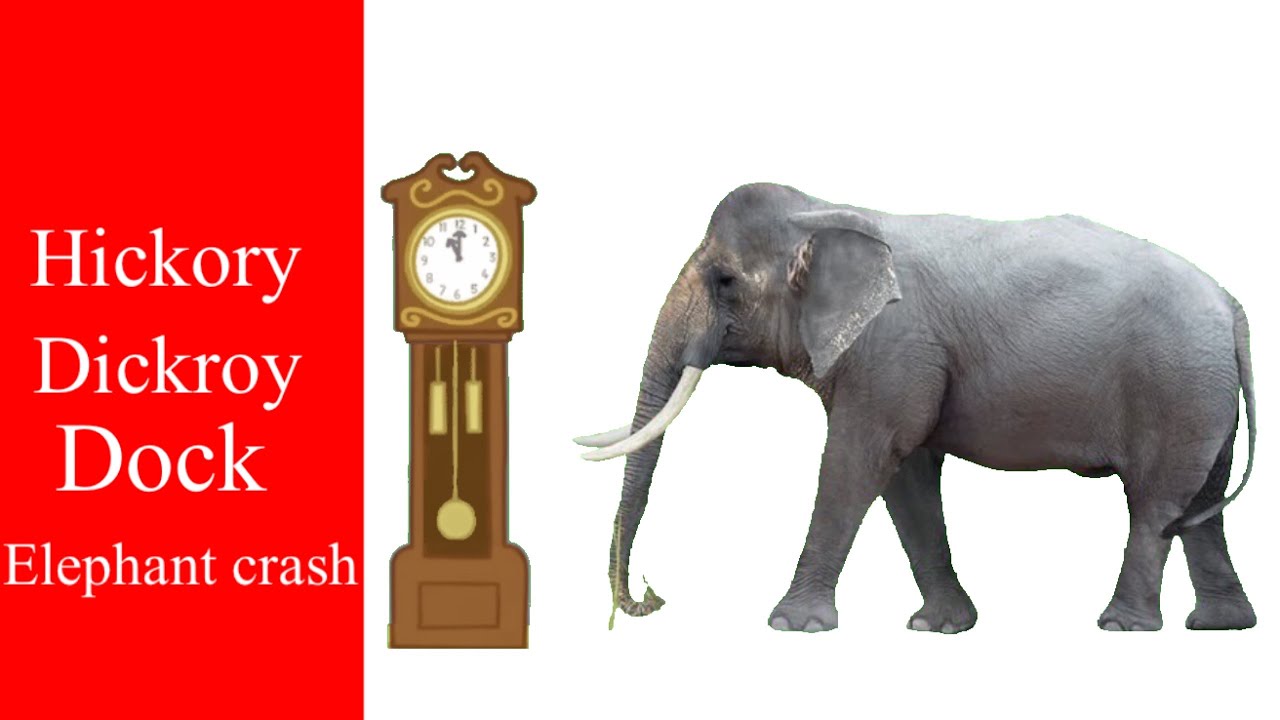  Hickory dickory dock  elephant  crash  super simple  songs