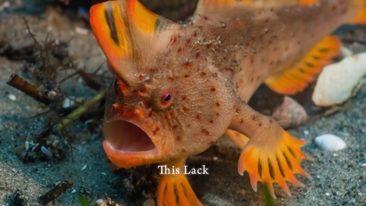 The Red Handfish(Thymichthys Politus)
