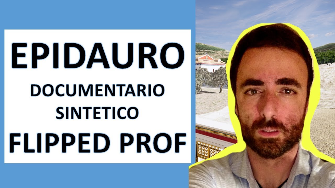Documentario sintetico con audio su Epidauro in 4 minuti antica Grecia flipped classroom