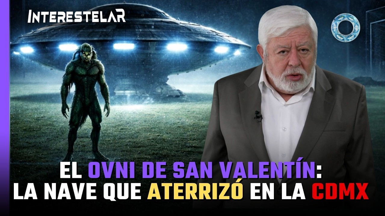 El OVNI de San Valentín: La nave que aterrizó en la CDMX 🛸