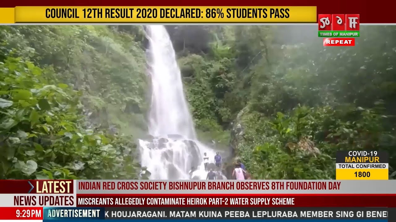 THANGJING WATERFALL NA MANIPUR DA ECO TOURISM GI PUKEI WATTANA LEIRI HAIBA TAKLI