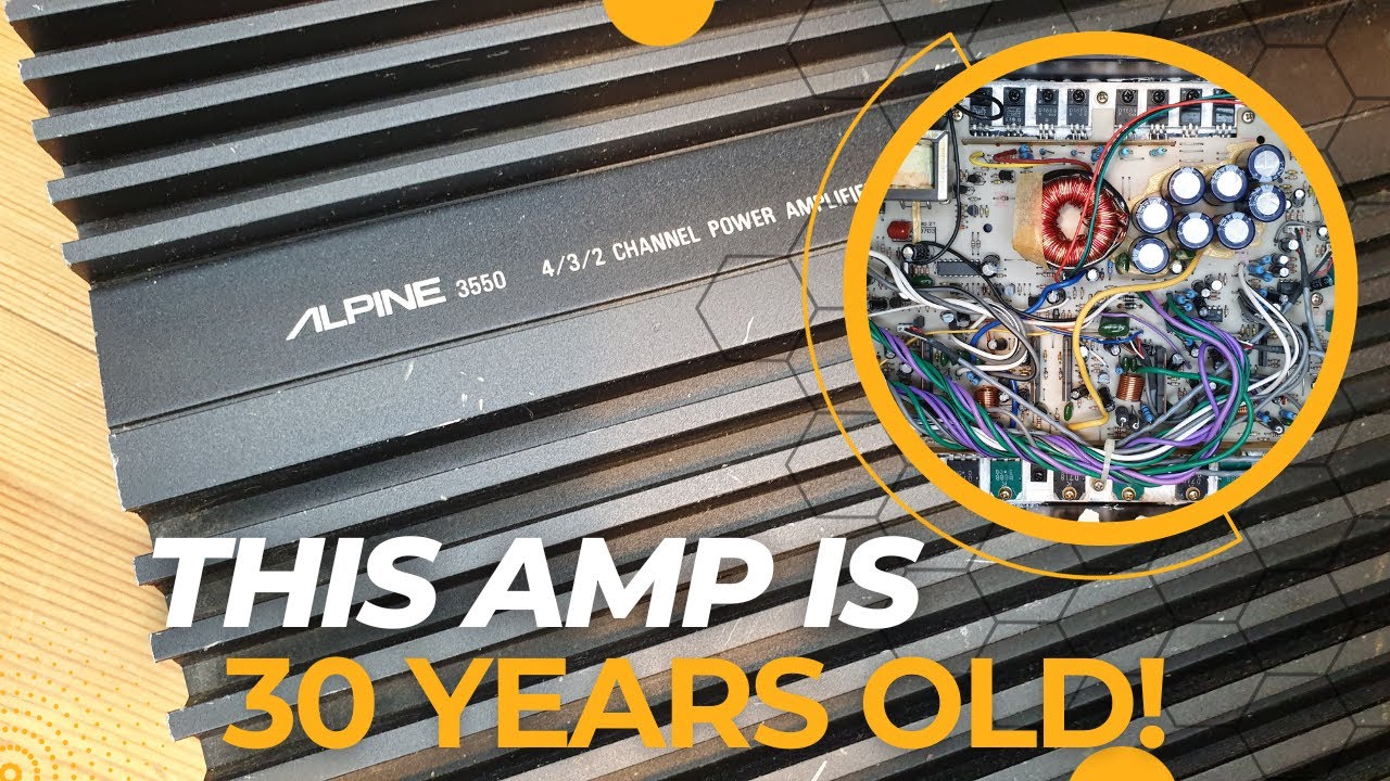 Alpine 3550 my new old amp