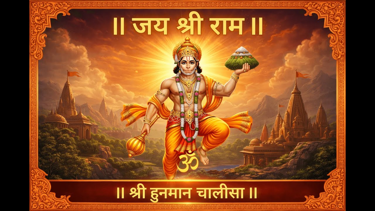 श्री हनुमान चालीसा | Hanuman Chalisa | Bhakti Bhajan for Strength & Peace