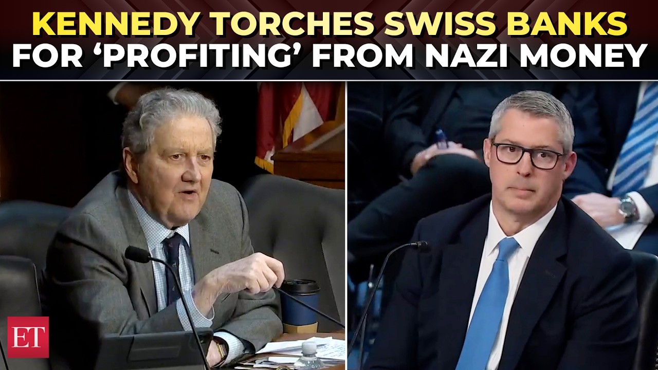 ‘It’s all about MONEY’: Kennedy shreds UBS, Credit Suisse over wider Nazi ties, Jewish restitution