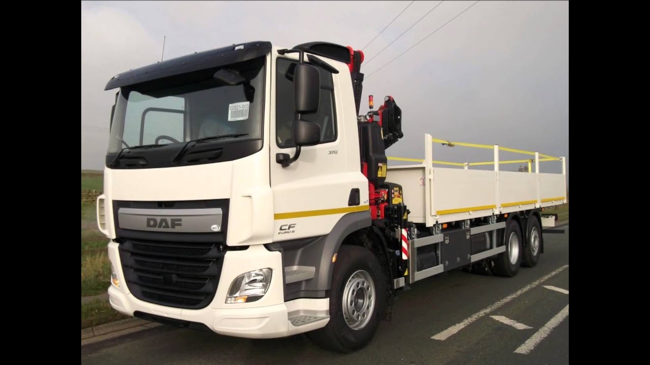 2014 DAF CF 370 WITH FASSI F155 CRANE AND FLAT
