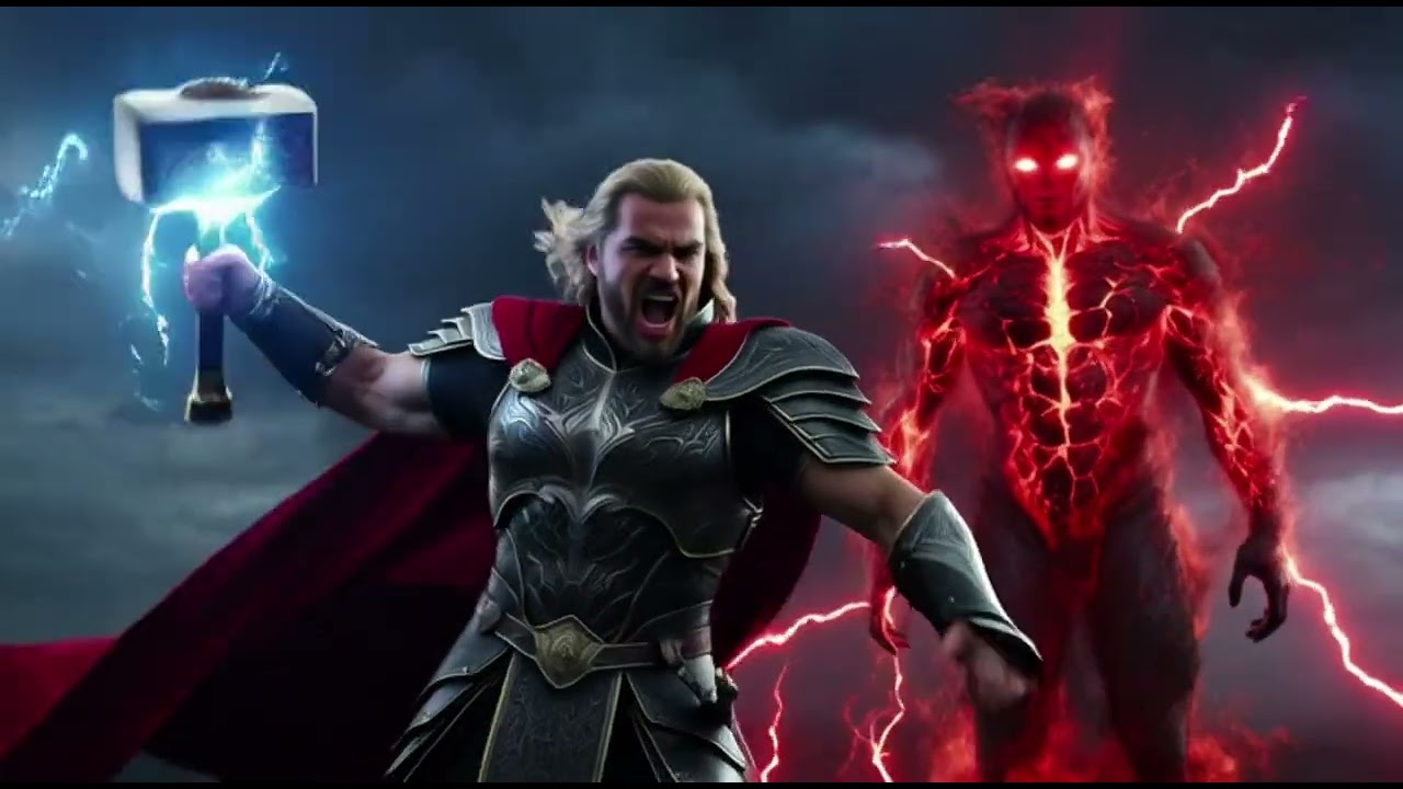 Hulk, Spider-Man & Thor vs The God of Chaos!#Marvel #Avengers #Hulk #SpiderMan #Thor #ChaosKing