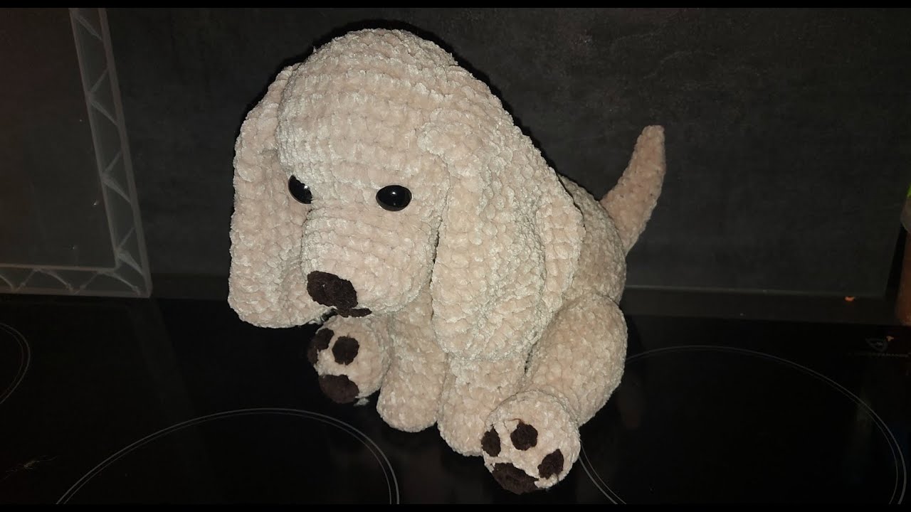 Hund 2 häkeln ( Schritt für Schritt) 1/2