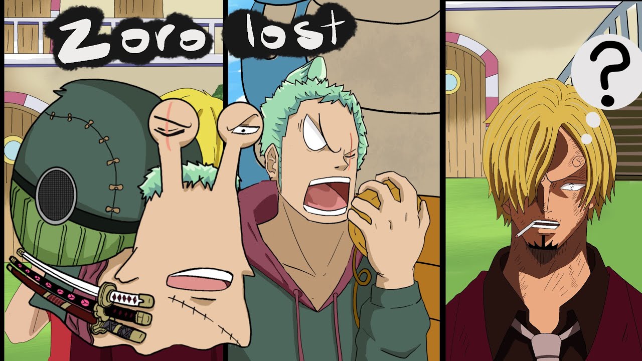Zoro getting lost part 2 full version. Sound by @huncho6196 #anime