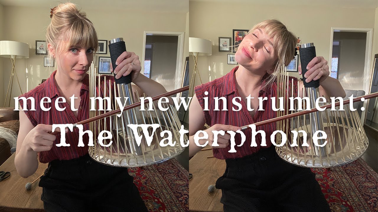 Meet my new instrument - the waterphone!
