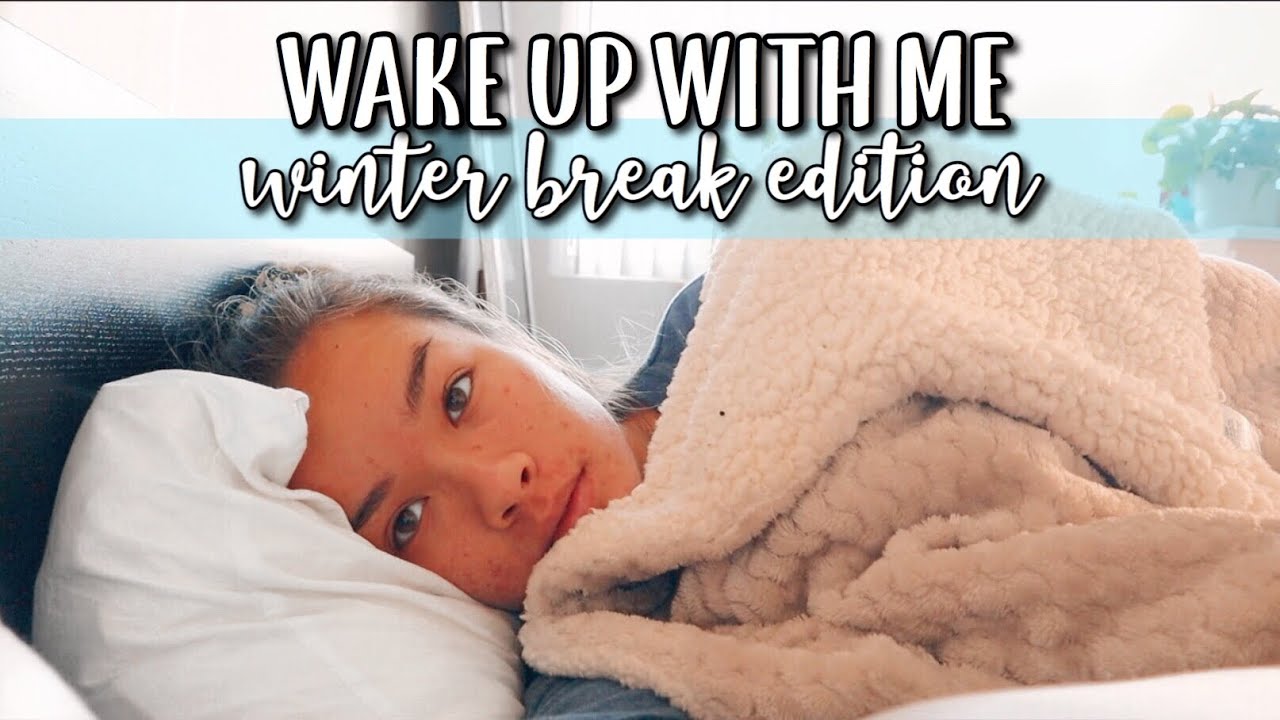 HOW MY WINTER BREAK MORNINGS ACTUALLY GO | Cozy Winter Break Morning Routine 2020!
