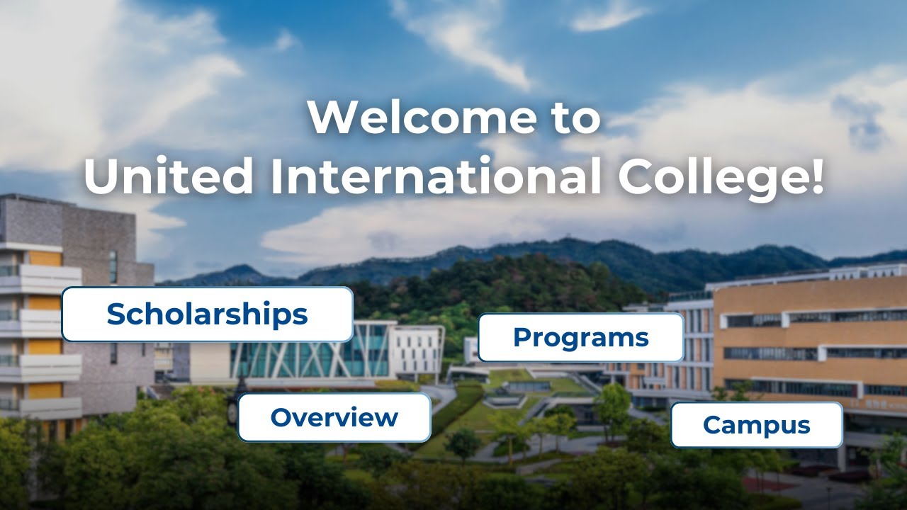 Study in China at United International College (UIC)