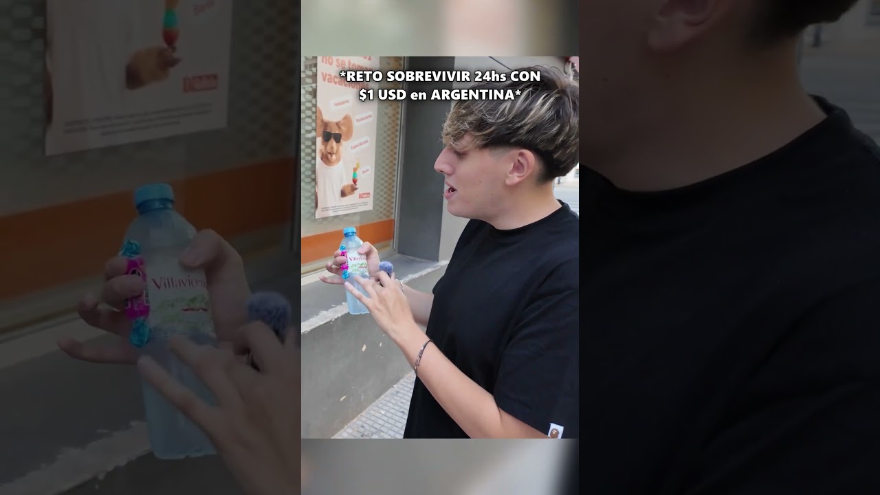 SOBREVIVIENDO con 1 DOLAR en ARGENTINA