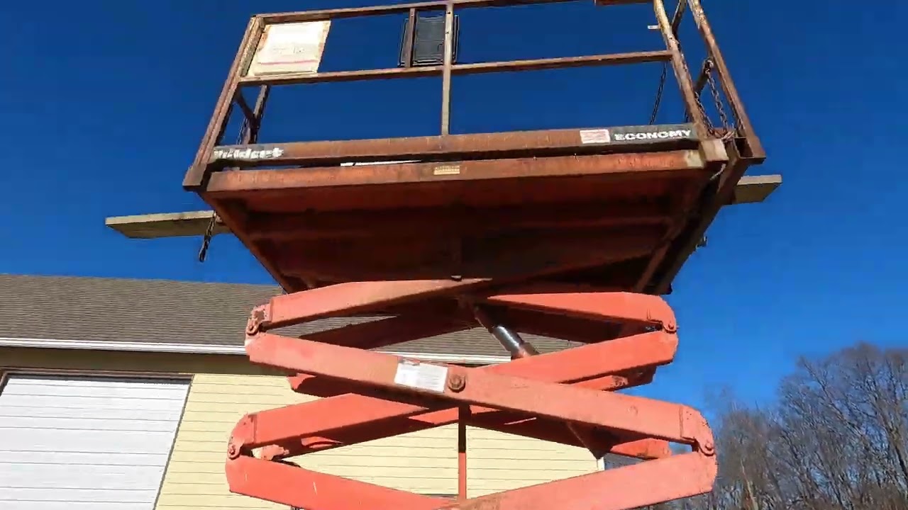 Economy scissor lift SPL26-60 repair