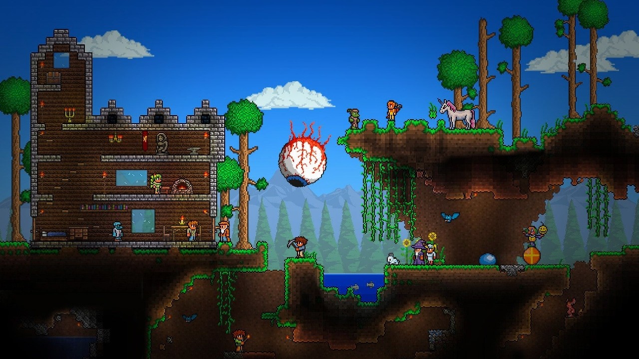 Terraria с Basisty и Капитанычем #4