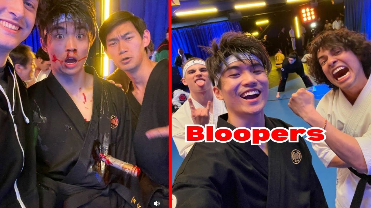 Making of Cobra Kai Season 6, Best of Behind The Scenes, Fights training & on set funny Bloopers😂