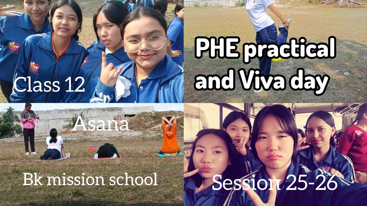 PHE practical/ Viva/ 🫧BK mission school mission✨/25-26🏫/ 6 February 2026