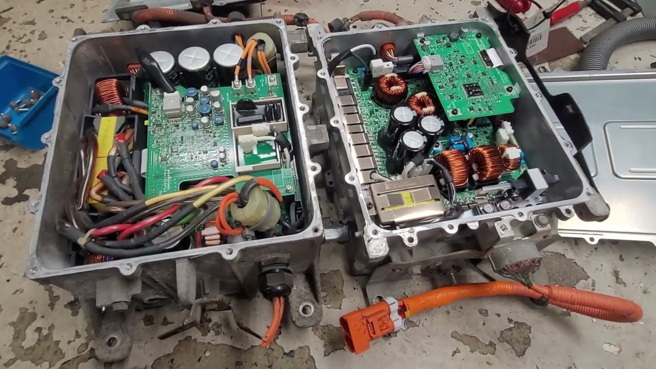OBC replacement . Error code P1A12 , P0A09. iOn, imiev, C-zero. English subtitles by Google :)