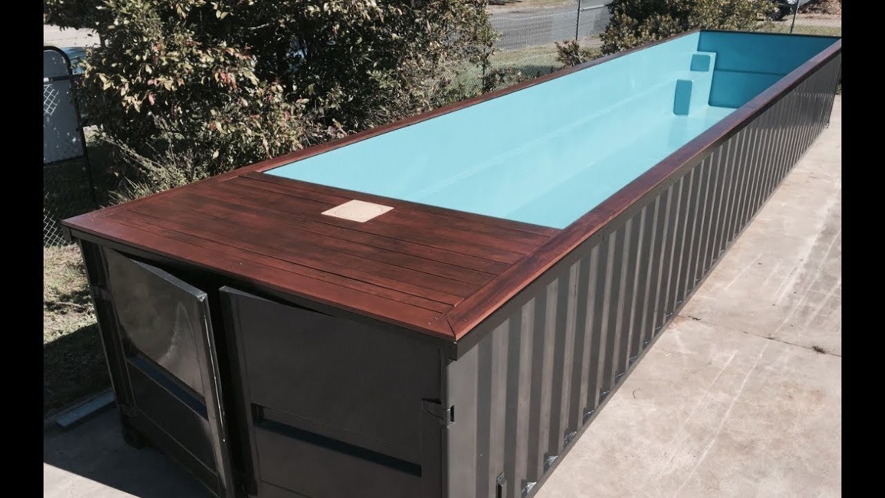 Shipping Container Pool Ideas