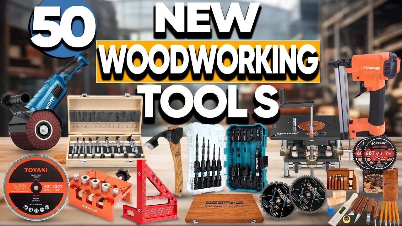 50 New Woodworking Tools on Amazon