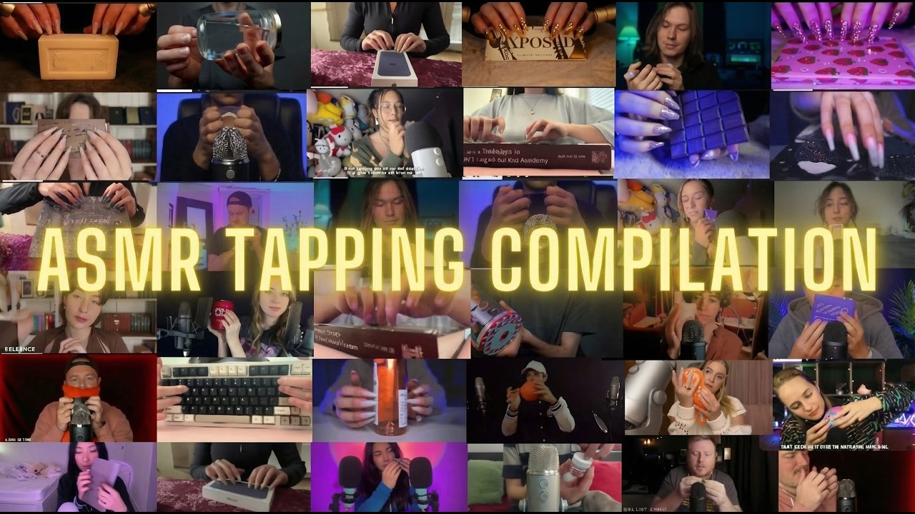 Asmr Tapping Compilation 😍#asmr