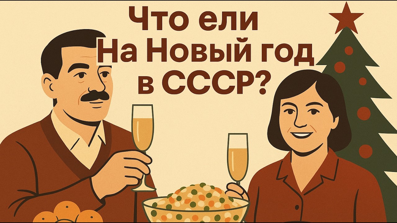 Блюда на новый год в СССР! Помнишь?