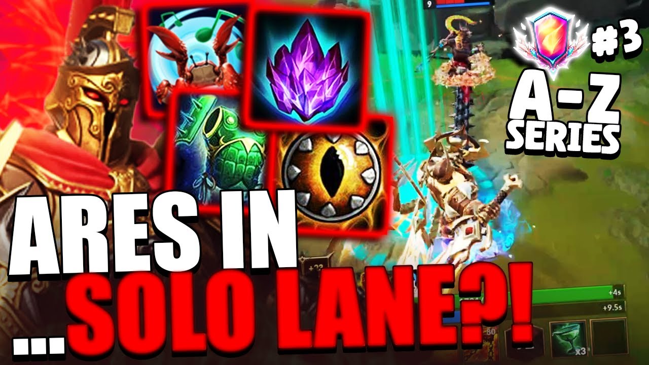 I PICKED ARES IN SOLO LANE? - Smite 2 Elite Ranked Conquest