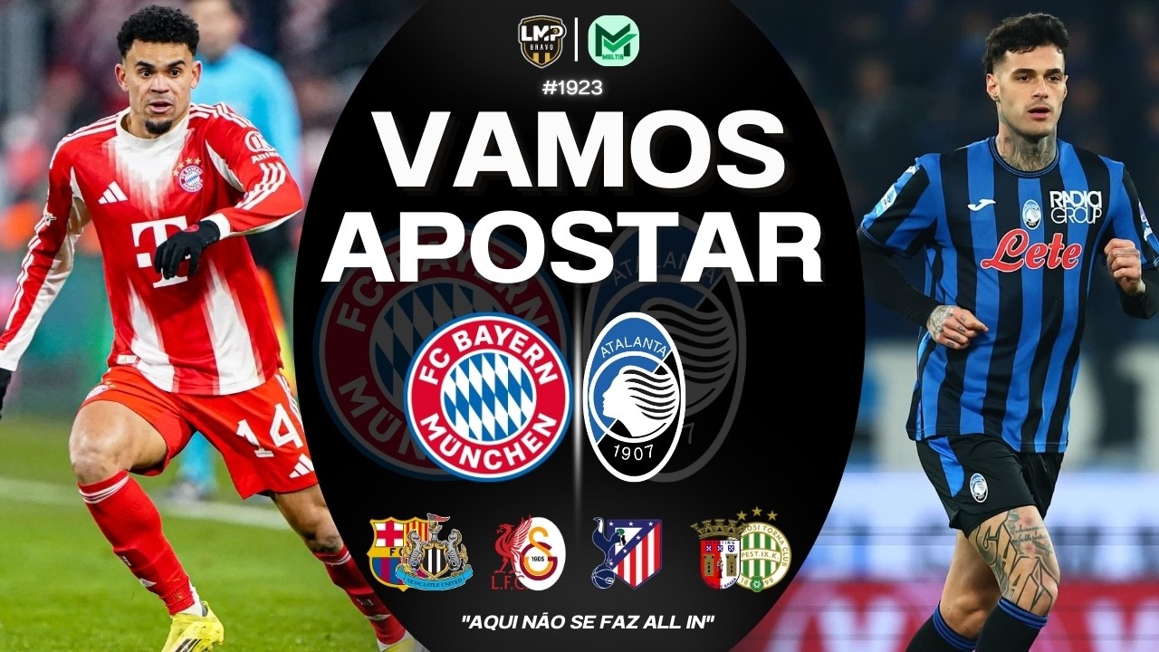 Quarta-feira de ambas marcam na Champions com Vamos Apostar 1923.