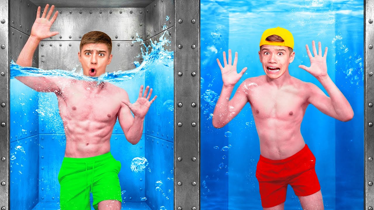 WER ALS LETZTER DIE WASSERBOX VERLÄSST CHALLENGE !