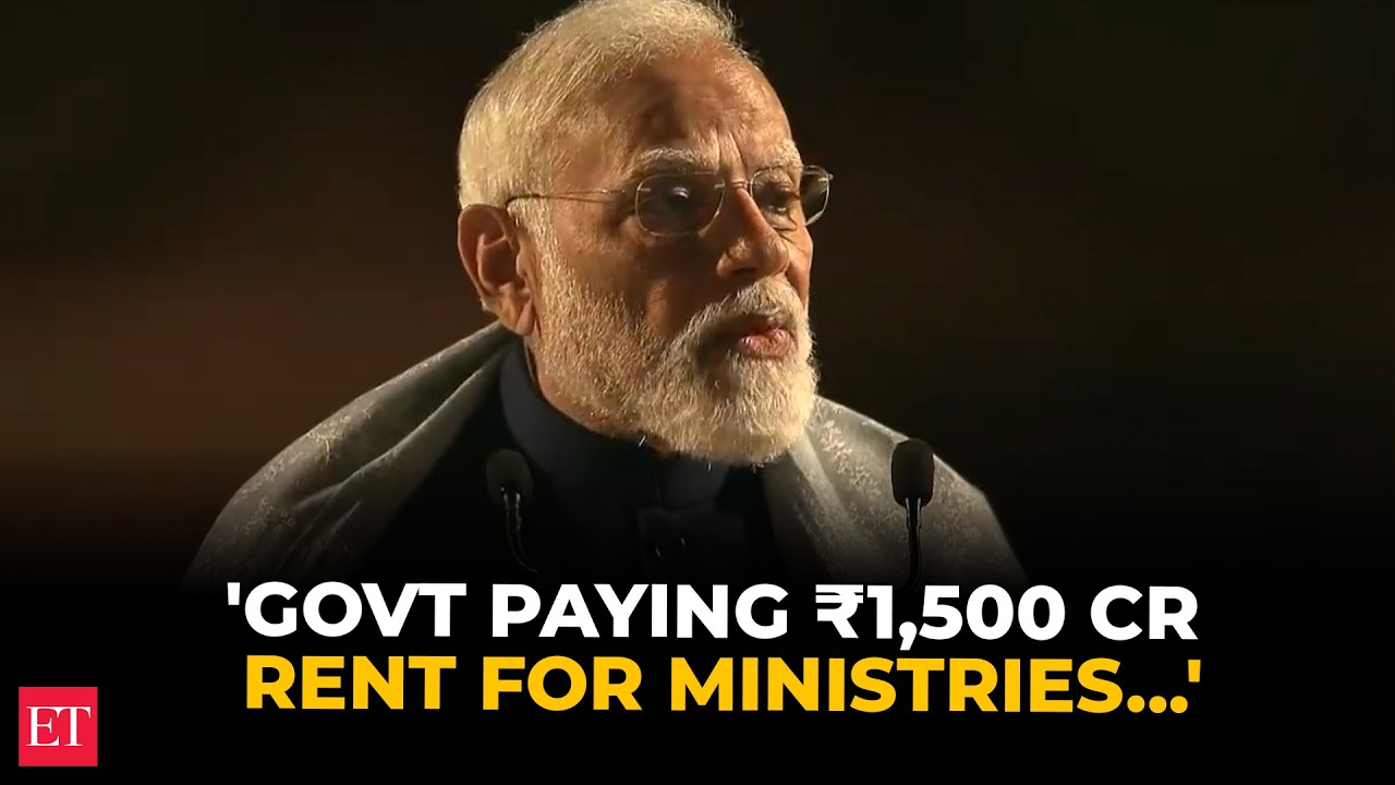Centre spent Rs 1,500 crore on ministry buildings rent, not anymore: PM Modi at Seva Teerth