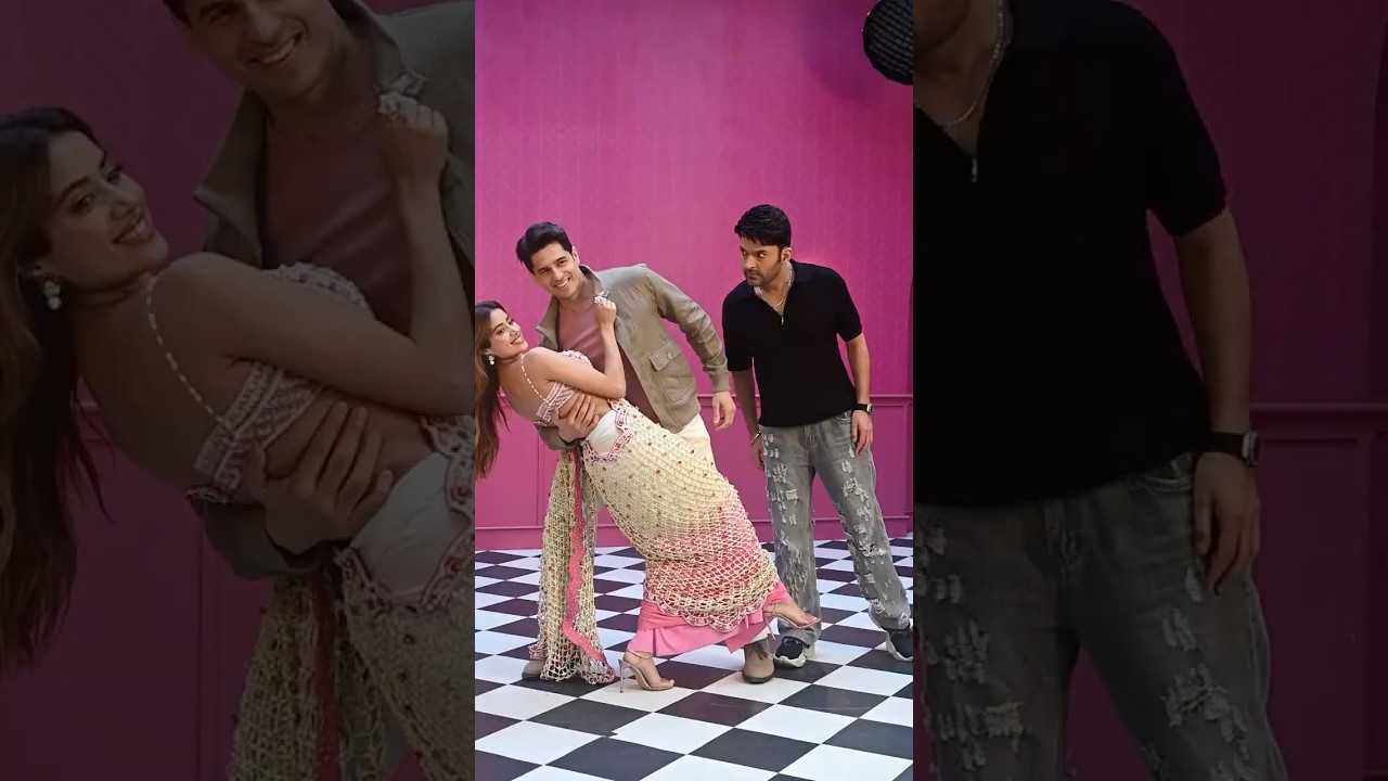 This Saturday with #ParamSundari 💕on #TheGreatIndianKapilShow #JanhviKapoor #SidharthMalhotra