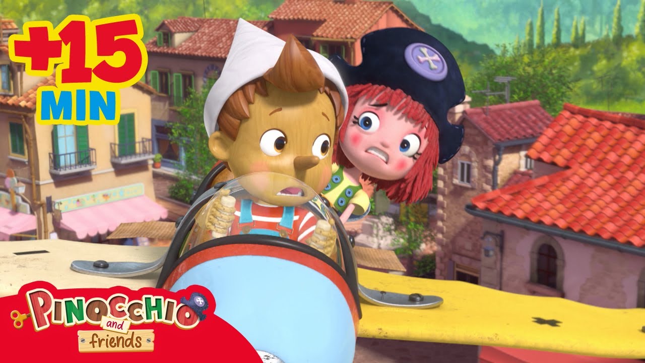 Pinocchio and Friends | +15 Minuti | I momenti più spericolati con Pinocchio e i suoi amici