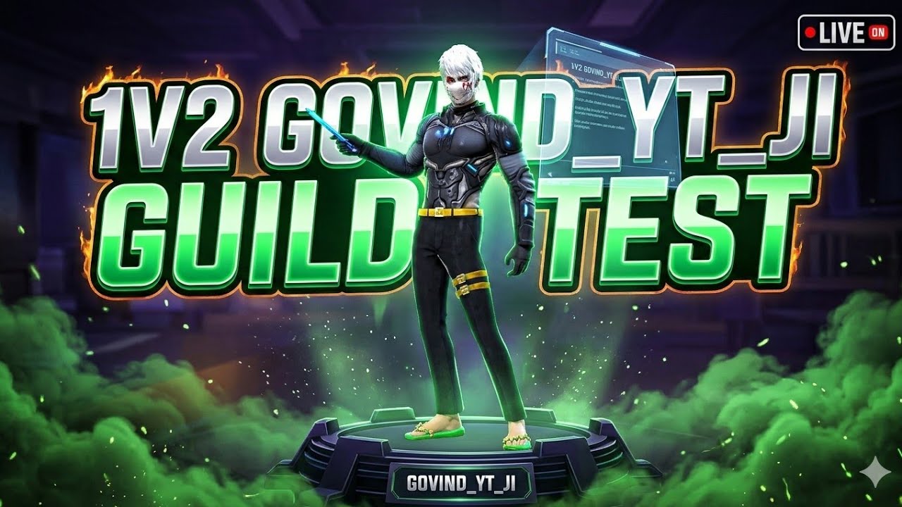 1 VS 2 GUILD TEST ONLY SUBSCRIBER //FREE FIRE LIVE CASTUM ROOM#freefire #live