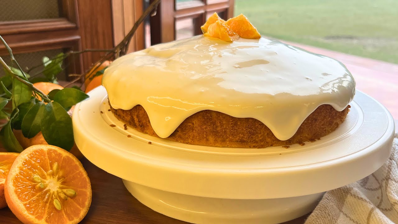 "Moist Orange Cake with yummy cream cheese frosting" by secret ingredient