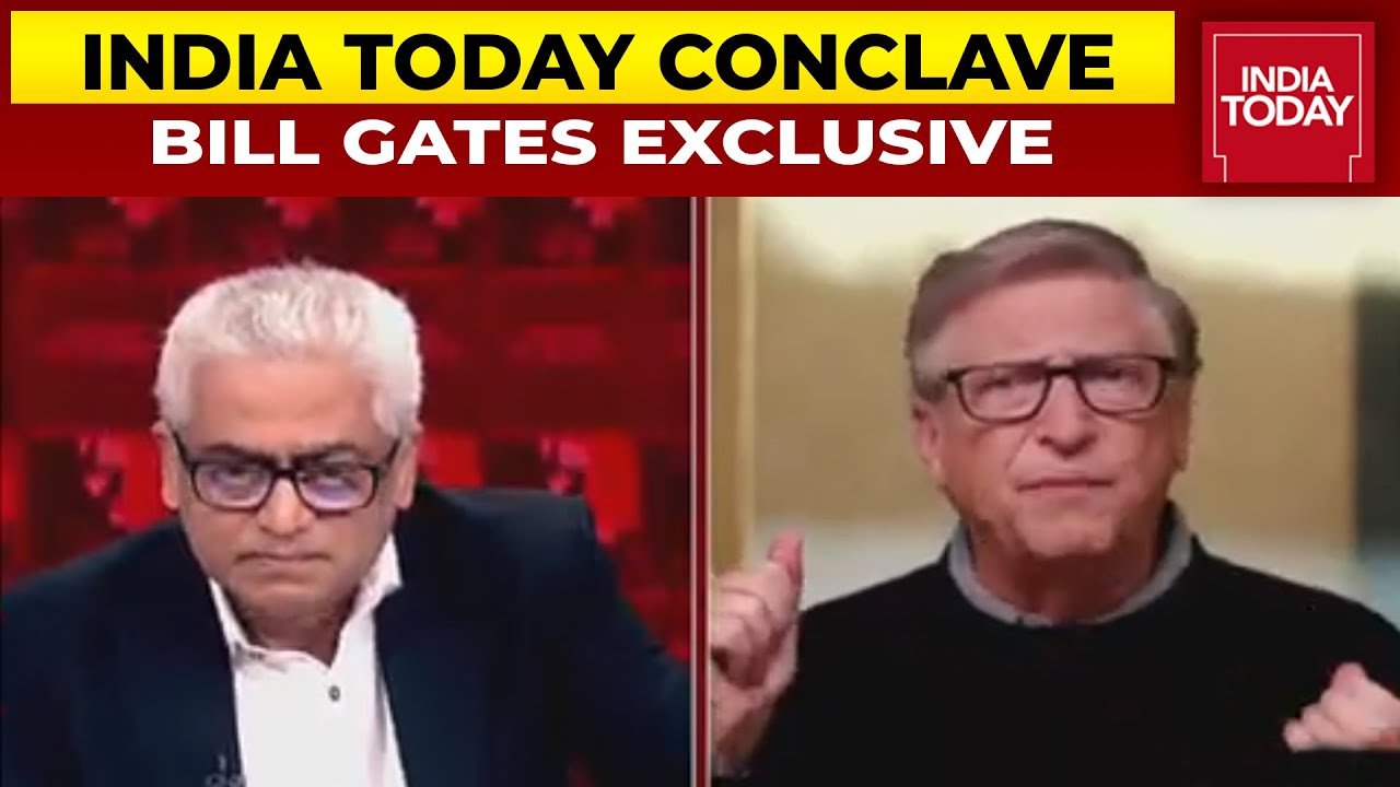 Bill Gates Speaks To Rajdeep Sardesai On Climate Change | India Today Conclave 2021