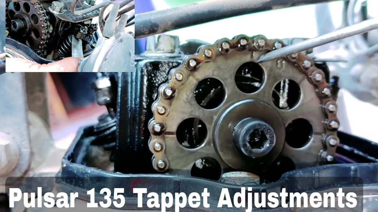 Bajaj Pulsar 135 Tappet Adjustments ||  Tappet Sound Problem Solve