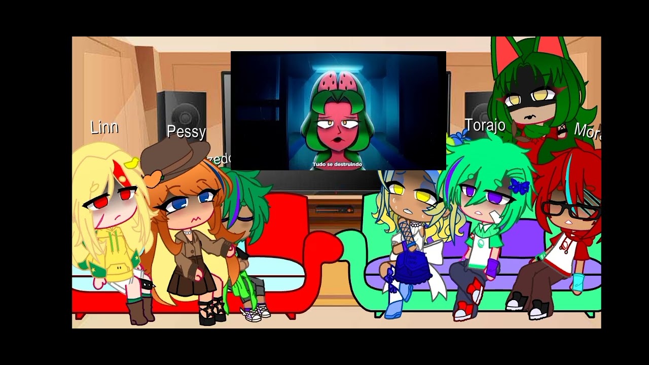 🍏~Mundo Torajo react a Só Confie em Mim~🍏 #mundodotorajo #gacha #algorithomus 